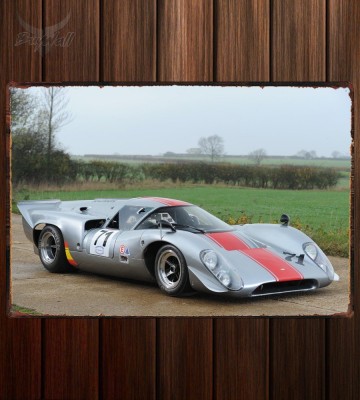 Металлическая табличка Lola T70GT (MkIIIB)